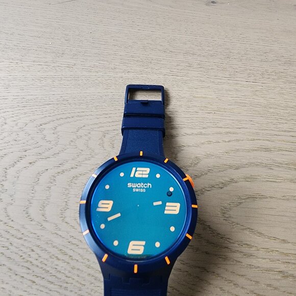 Swatch Big Bold Watch in Futuristic Blue - Picture 10 of 15